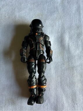 Fortnite Galactic Pilot Action Figure in Black and Orange - Kids Playset
